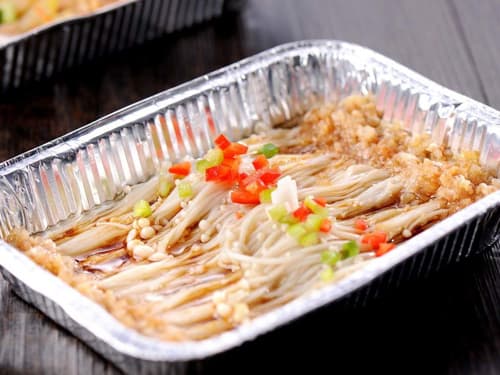 新邵锡纸烤金针菇